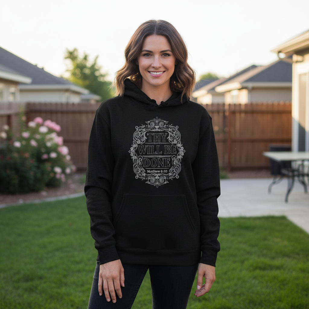 Thy will be done Premium Pullover Hoodie
