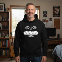 Load image into Gallery viewer, Two fishes and five loaves Unisex Pullover Hoodie
