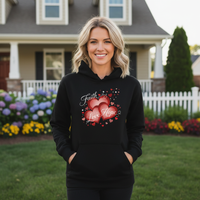 Valentines Faith Love Hope Premium Pullover Hoodie