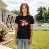 Valentines Faith Love Hope Premium Crewneck T-shirt