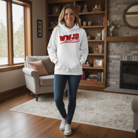 Load image into Gallery viewer, WWJD He would love first Unisex Pullover Hoodie
