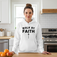 Load image into Gallery viewer, Walk by faith Unisex Pullover Hoodie
