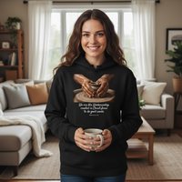 We are His workmanship created in Christ Jesus to do good works Pullover Hoodie