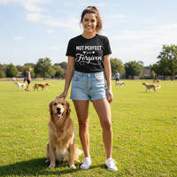 Load image into Gallery viewer, Not perfect Premium Unisex Crewneck T-shirt | Bella + Canvas 3001
