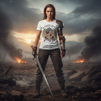 Load image into Gallery viewer, No weapon formed Premium Unisex Crewneck T-shirt | Bella + Canvas 3001
