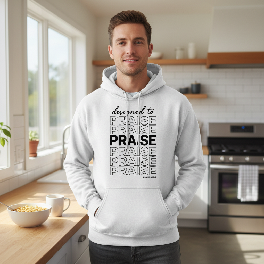 Designed to praise Unisex Premium Pullover Hoodie