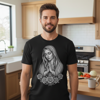 Load image into Gallery viewer, Virgin Mary (1) Premium Unisex Crewneck T-shirt
