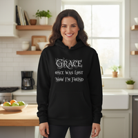 Grace once was lost now I'm found Unisex Pullover Hoodie