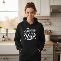 Load image into Gallery viewer, Jesus is my rock Unisex Pullover Hoodie
