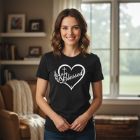 Load image into Gallery viewer, Blessed Premium Unisex Crewneck T-shirt
