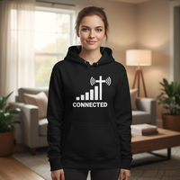 Connected Unisex Pullover Hoodie