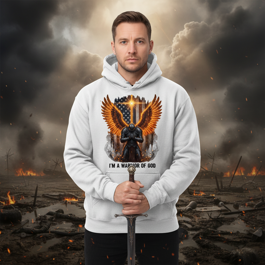 I'm a warrior of God Unisex Pullover Hoodie