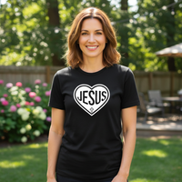 Load image into Gallery viewer, Jesus Premium Unisex Crewneck T-shirt
