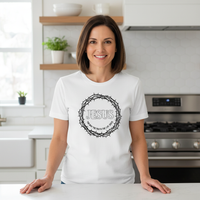 Load image into Gallery viewer, Jesus the way the truth the life Jesus Premium Unisex Crewneck T-shirt
