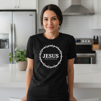 Load image into Gallery viewer, Jesus the way the truth the life Premium Unisex Crewneck T-shirt
