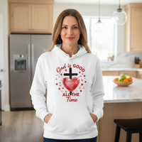 God is good all the time Premium Pullover Hoodie