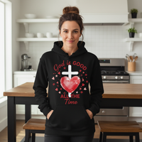 God is good all the time (1) Premium Pullover Hoodie