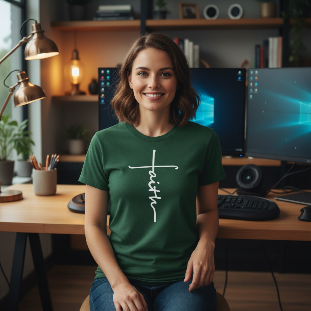 Faith (7) Premium Crewneck T-shirt