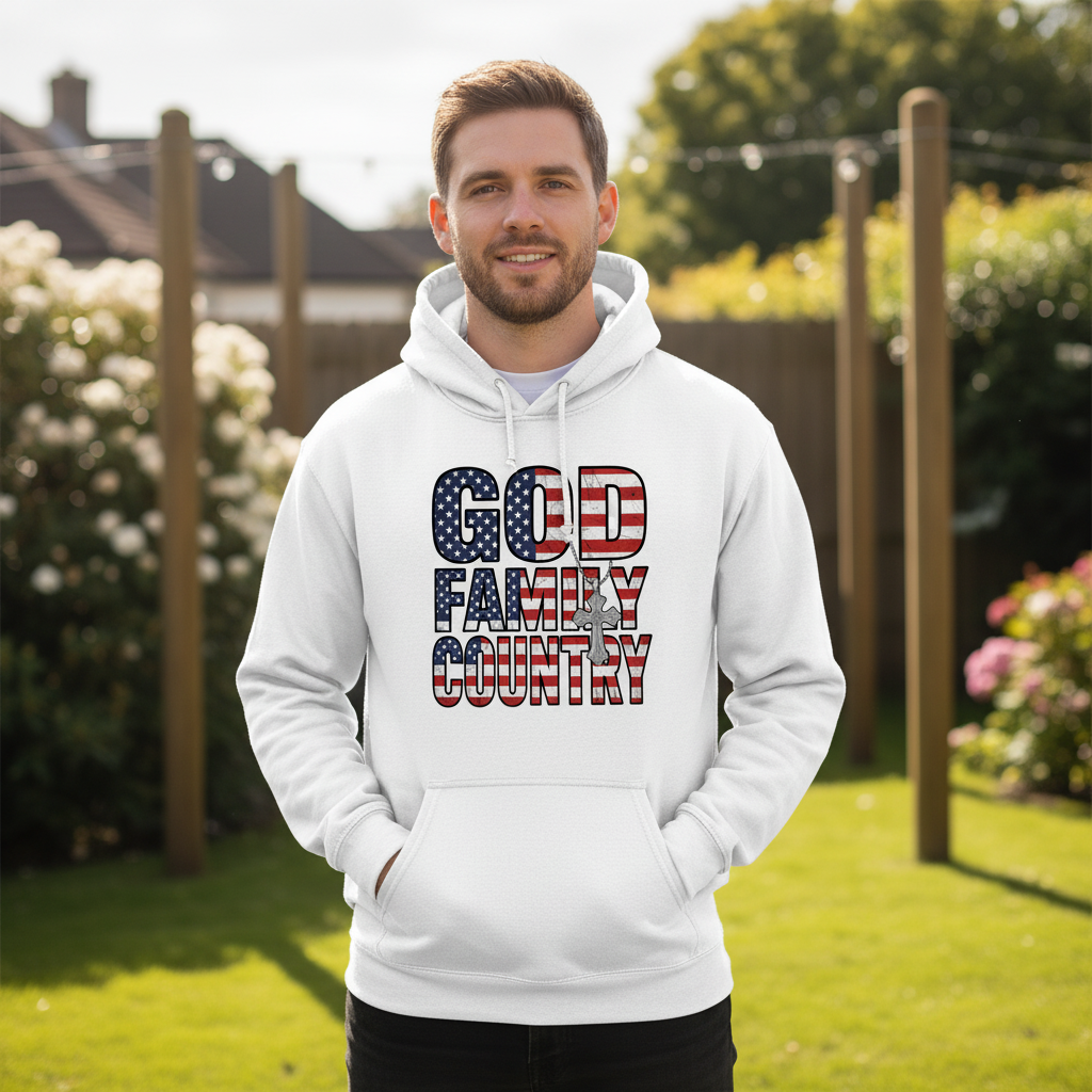 God family country (4) Premium Pullover Hoodie