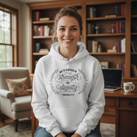 She is clothed in strength and dignity Premium Hoodie