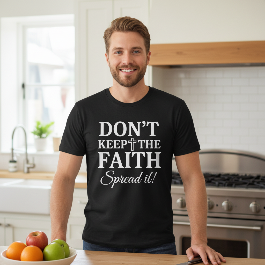 Don't keep the faith spread it Premium Crewneck T-shirt