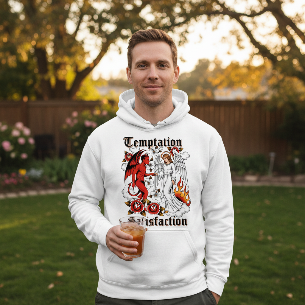 Temptation satisfaction Premium Pullover Hoodie