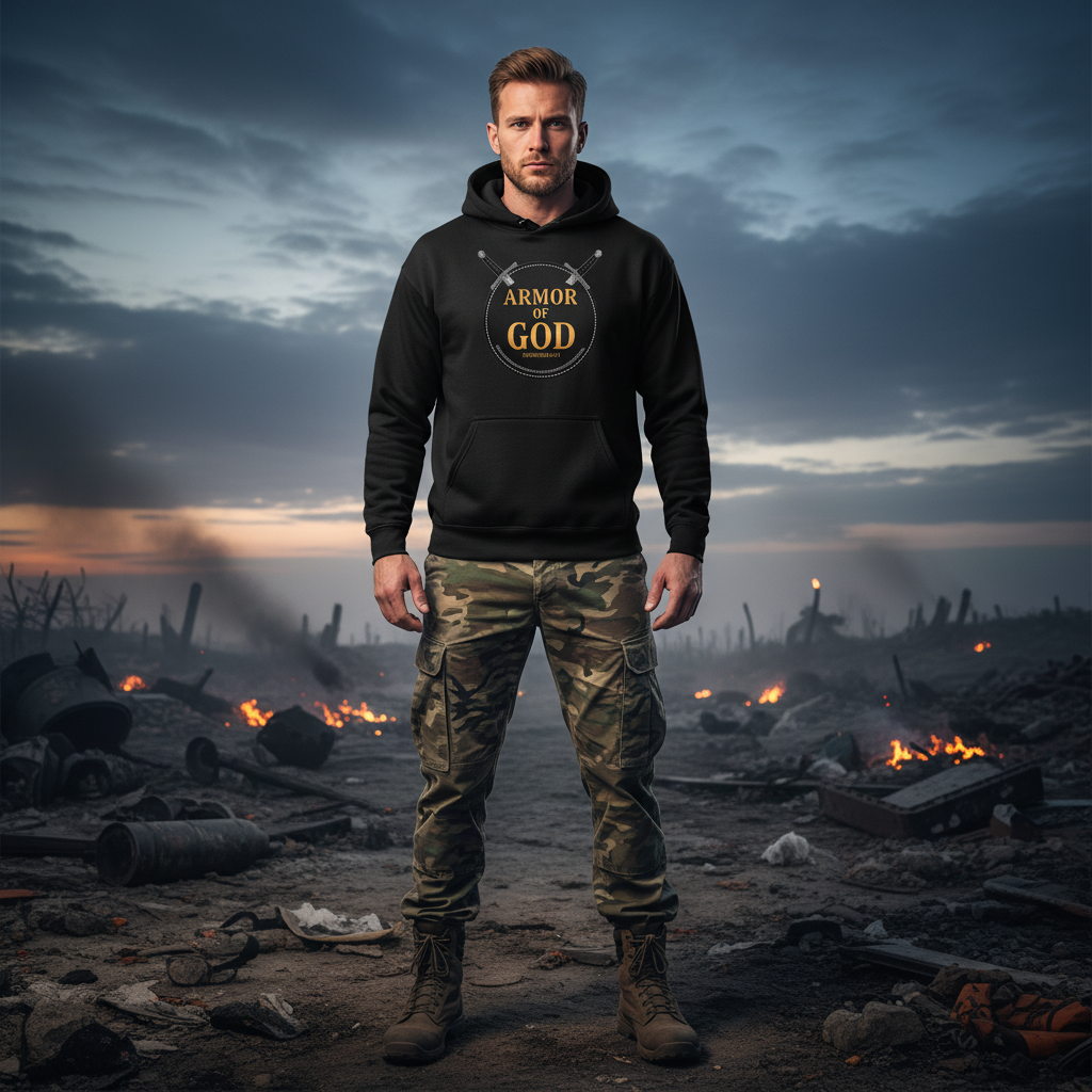 Armor of God Premium Pullover Hoodie