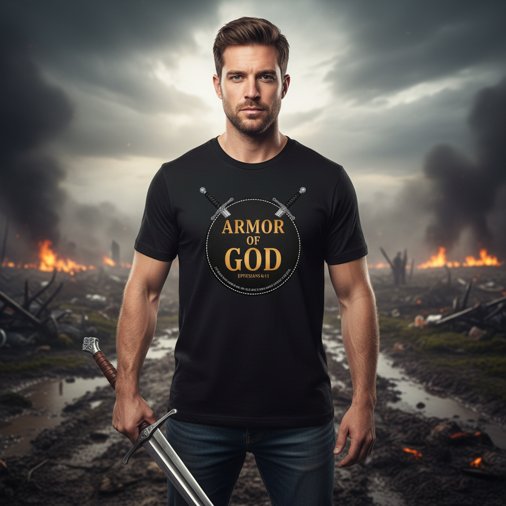 Armor of God (3) Premium Crewneck T-shirt