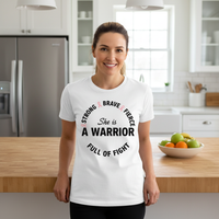 She is a warrior Premium Crewneck T-shirt