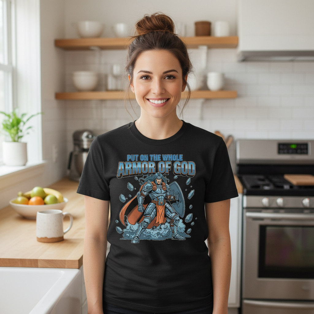 Put on the whole armor of God Premium Crewneck T-shirt