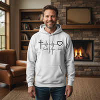 Faith Hope Love Premium Pullover Hoodie