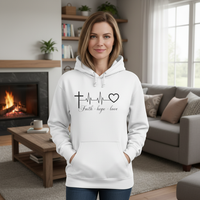 Faith Hope Love Premium Pullover Hoodie