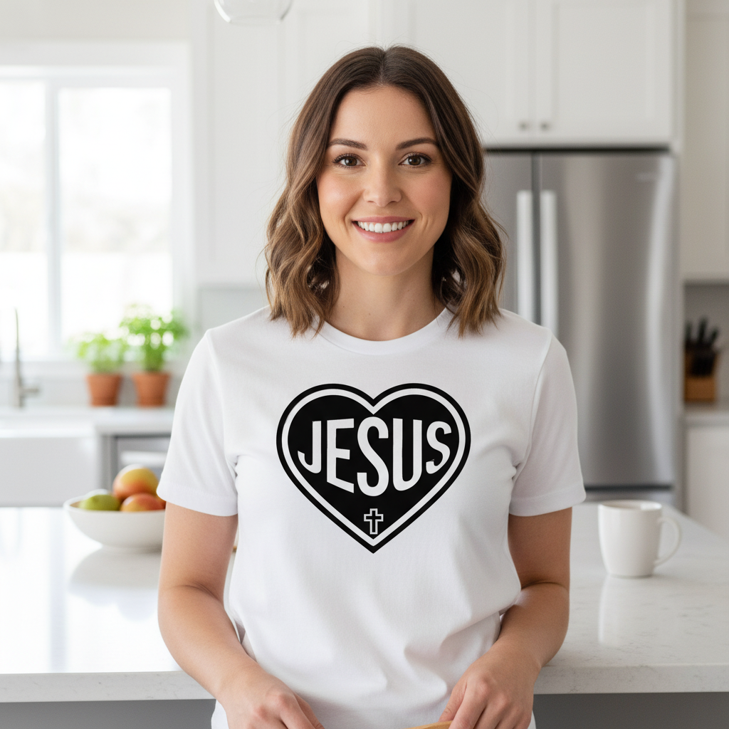 Jesus (2) Premium Crewneck T-shirt
