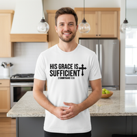 His grace is sufficient Premium Crewneck T-shirt