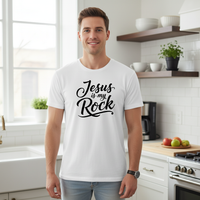Jesus is my rock Premium Crewneck T-shirt
