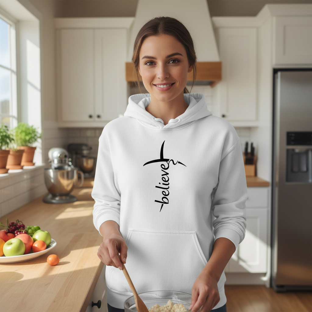 Believe Premium Pullover Hoodie