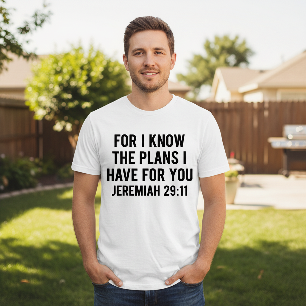 For I know the plans I have for you Premium Crewneck T-shirt