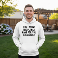 For I know the plans I have for you Premium Pullover Hoodie
