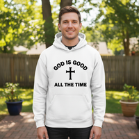 God is good all the time Premium Pullover Hoodie