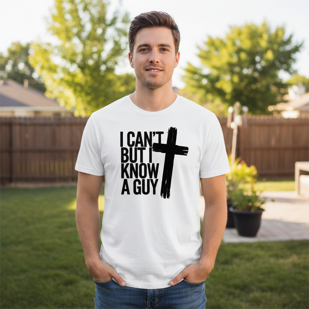I can't but I know a guy Premium Crewneck T-shirt