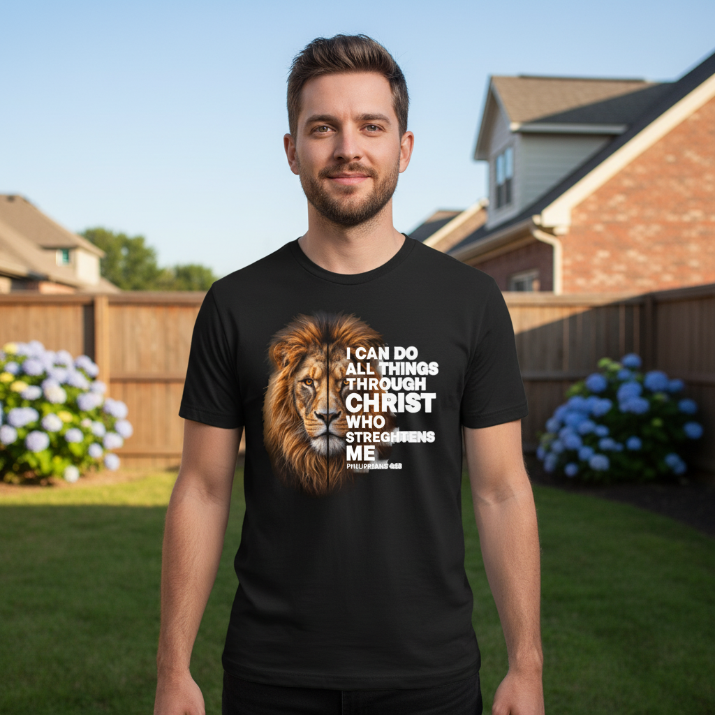 I can do all things through Christ who strengthens me Premium Crewneck T-shirt