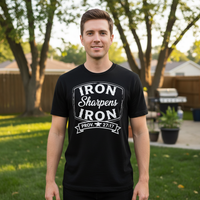Iron sharpens Iron Premium Crewneck T-shirt