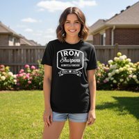 Iron sharpens Iron Premium Crewneck T-shirt