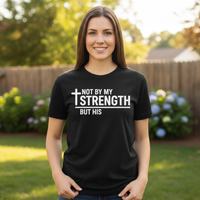 Not by my strength but his Premium Crewneck T-shirt
