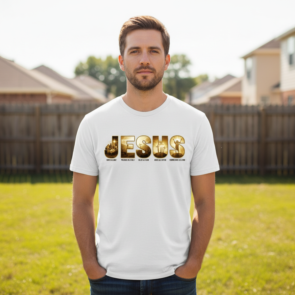 Jesus Premium Crewneck T-shirt
