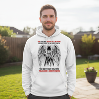 God gave his archangels weapons Premium Pullover Hoodie