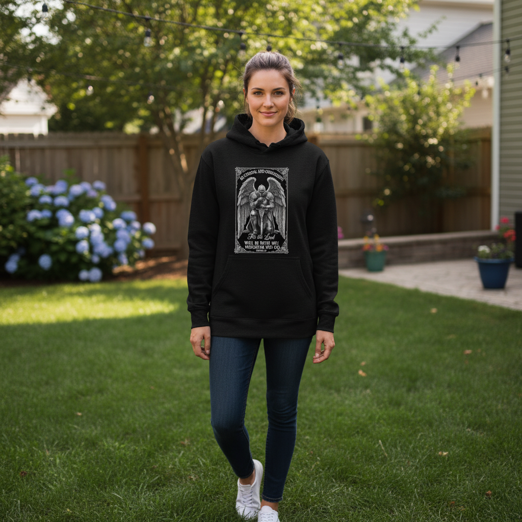 Be strong and courageous Premium Pullover Hoodie
