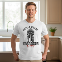 Battle ready warrior in Christ Premium Crewneck T-shirt