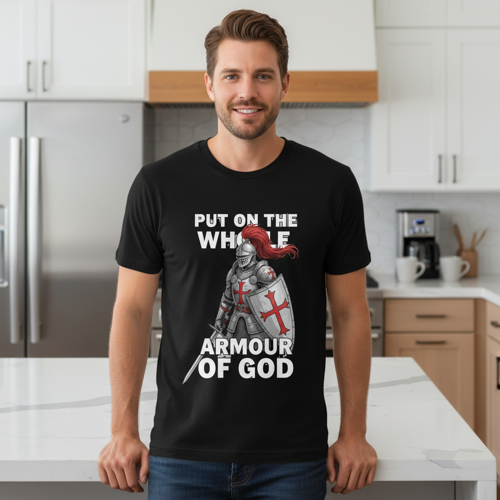 Put on the whole armour of God Premium Crewneck T-shirt