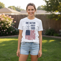 One nation under God Premium Unisex Crewneck T-shirt